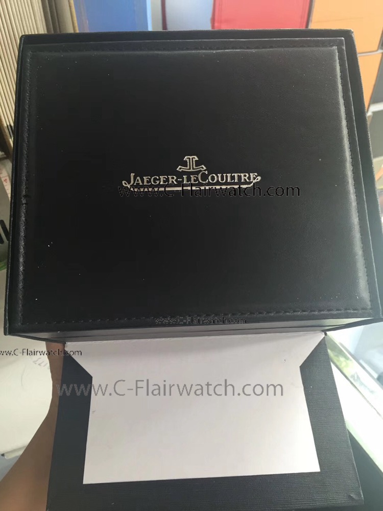 Replacement Jaeger LeCoultre Watch Box - Black Leather Case